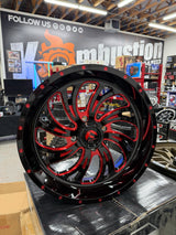 D642 Kompressor set of 4 wheels 4x137 20x7 (13mm) (GARAGE SALE)