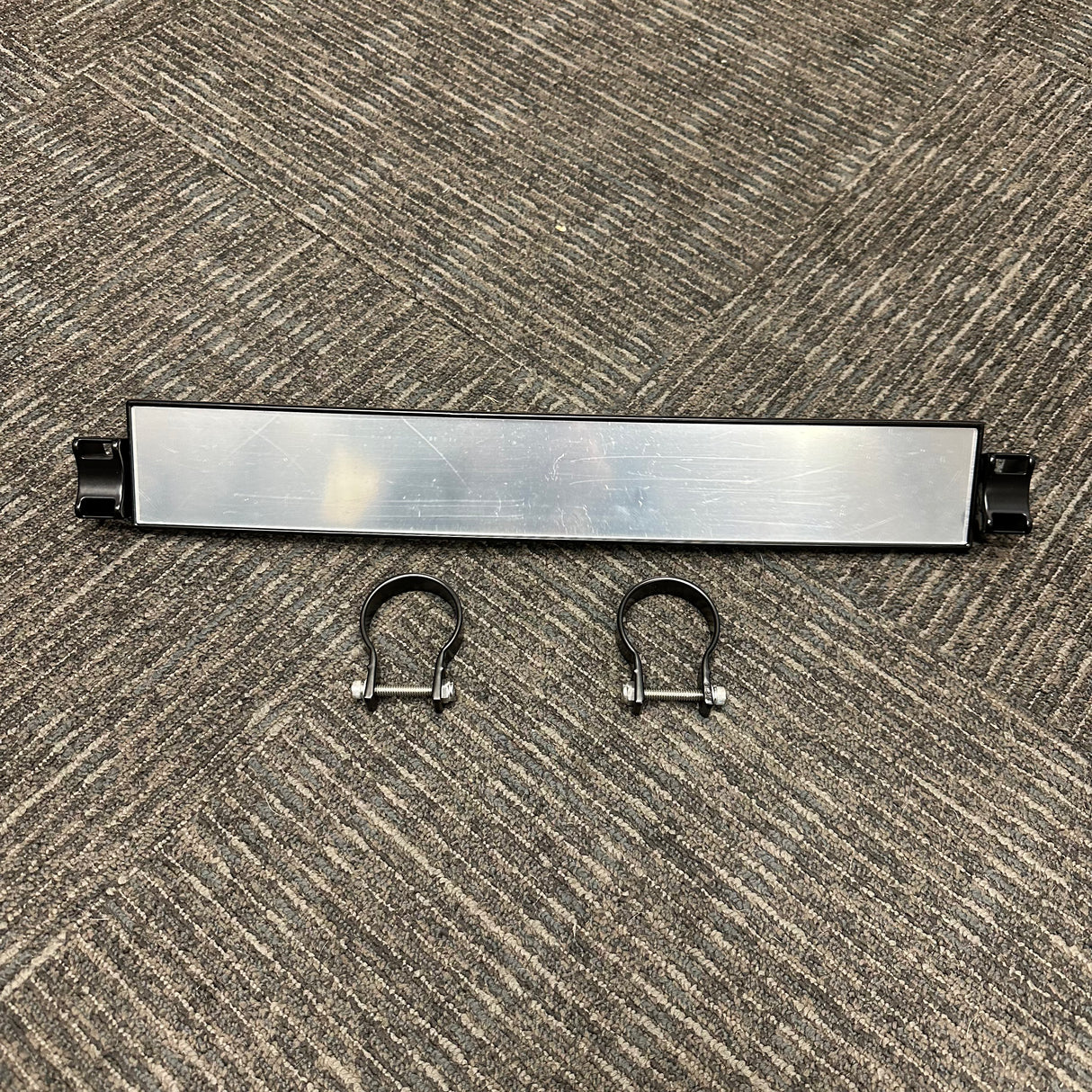 BaseClamp 18" Panoramic Rear View Mirror w/ 1.875" Clamps For X3 (Garage Sale)