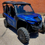 Yamaha Wolverine RMAX Vented Glass Windshield | Bent Metal