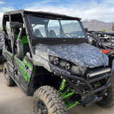 Kawasaki Teryx Vented Glass Windshield | Bent Metal