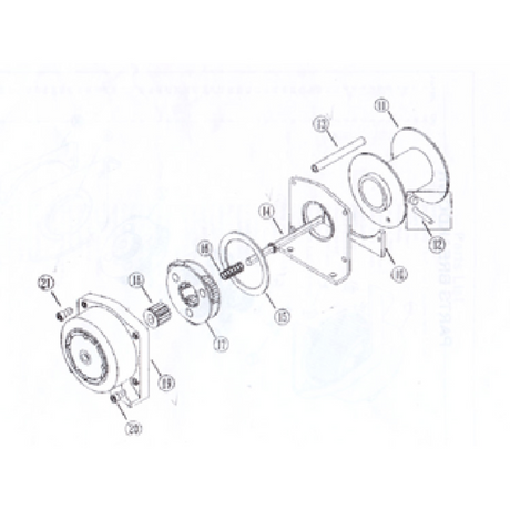 REPLACEMENT TIE ROD FOR 6212002 WINCH