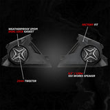 Can Am Maverick R Front Dash 6.5" Speaker Panels | SSV Works