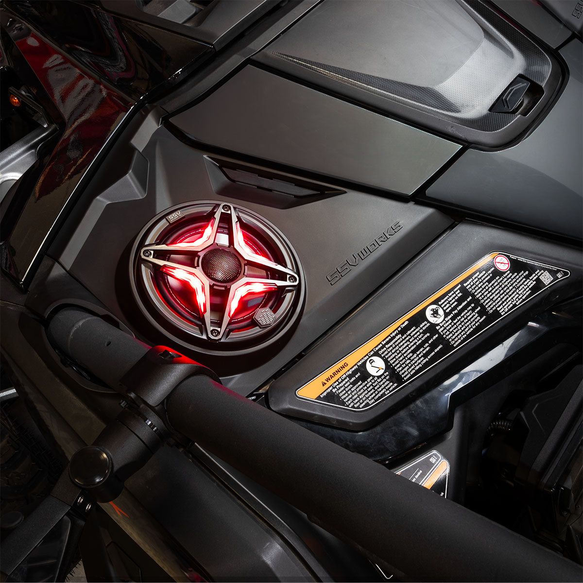 Can Am Maverick R Phase-2 A-Spec 800watt 4-Speaker System | SSV Works