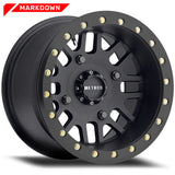 Set 0f 4 406 Beadlock Wheel 15x10 4/156 (Matte Black)