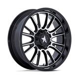M51 Thunderlips Wheel (Gloss Black/Machined) | MSA Wheels