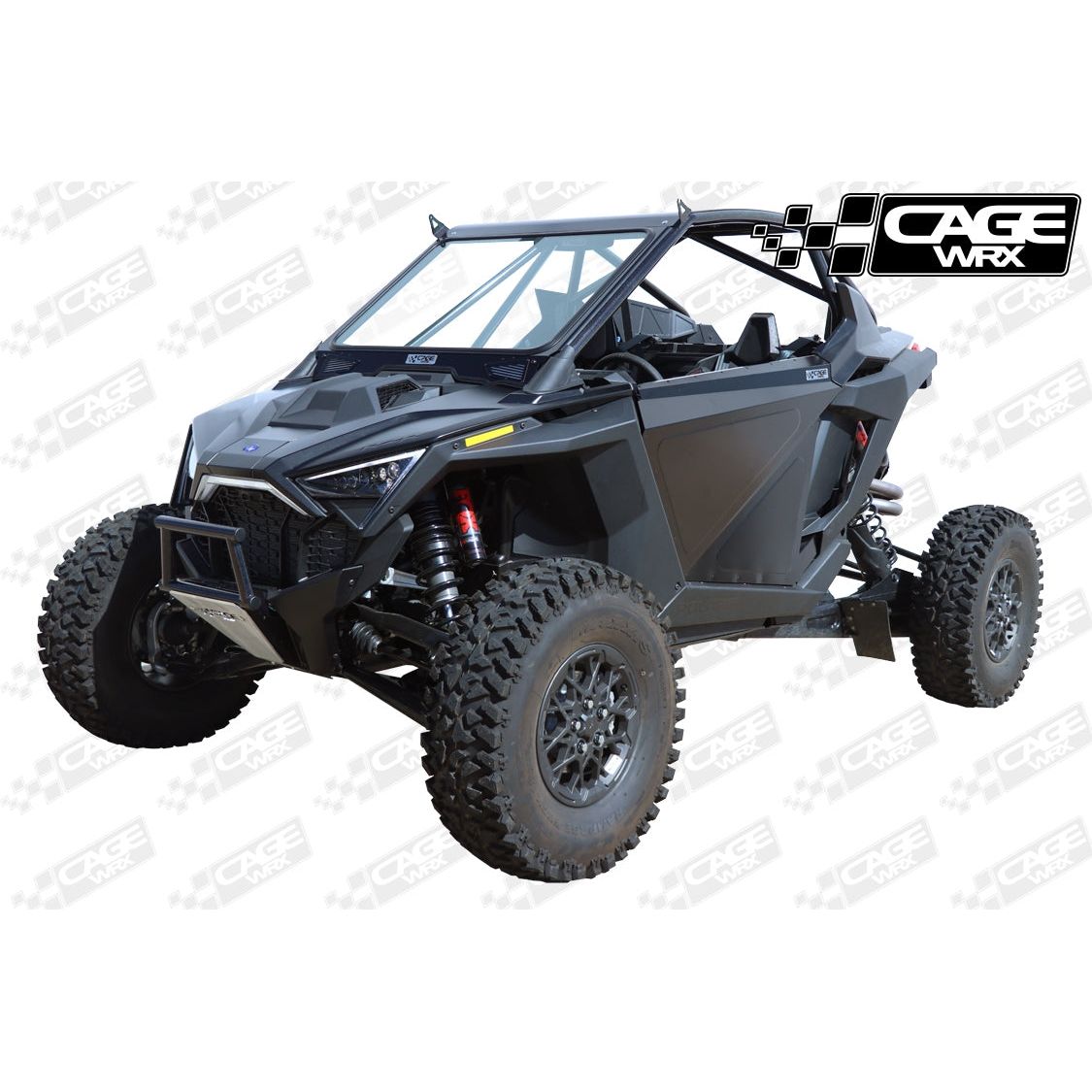Polaris RZR Pro R / Turbo R Baja Spec / Super Shorty Glass Windshield | CageWRX