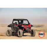 Polaris RZR XP Folding Windshield | Razorback Offroad