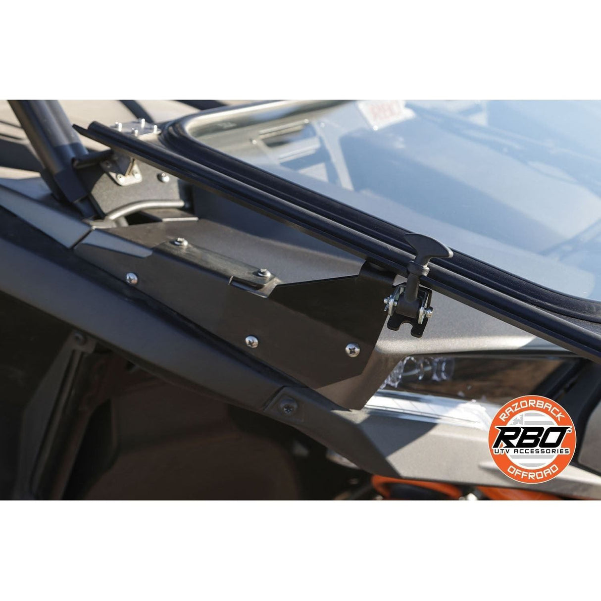 Polaris RZR XP Folding Windshield | Razorback Offroad