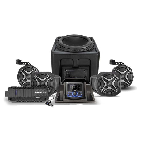 Polaris Ranger XP 1000 A-Spec 5 Speaker Audio System with JVC | SSV Works