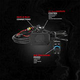 Can Am Maverick R Phase-5 V-Spec 1650watt 6-Speaker System | SSV Works