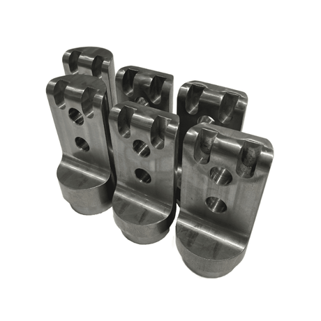 SET of 6 Polaris RZR 1000 Weld in roll cage bungs / connectors  AJK Offroad