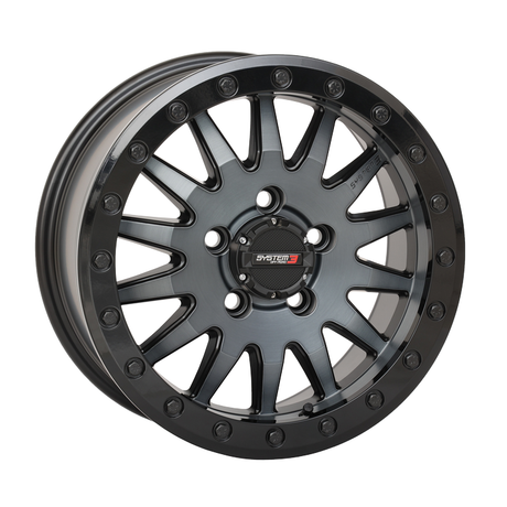 SB-8 Beadlock Wheel (Matte Brushed Grey) | System 3 Off-Road