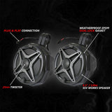 Can Am Maverick R Phase-4 A-Spec 800watt 5-Speaker System | SSV Works