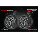 Polaris Ranger XP 1000 A-Spec 5 Speaker Audio System with JVC | SSV Works