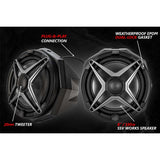 Kawasaki KRX Phase X 5 Speaker Audio Kit | SSV Works