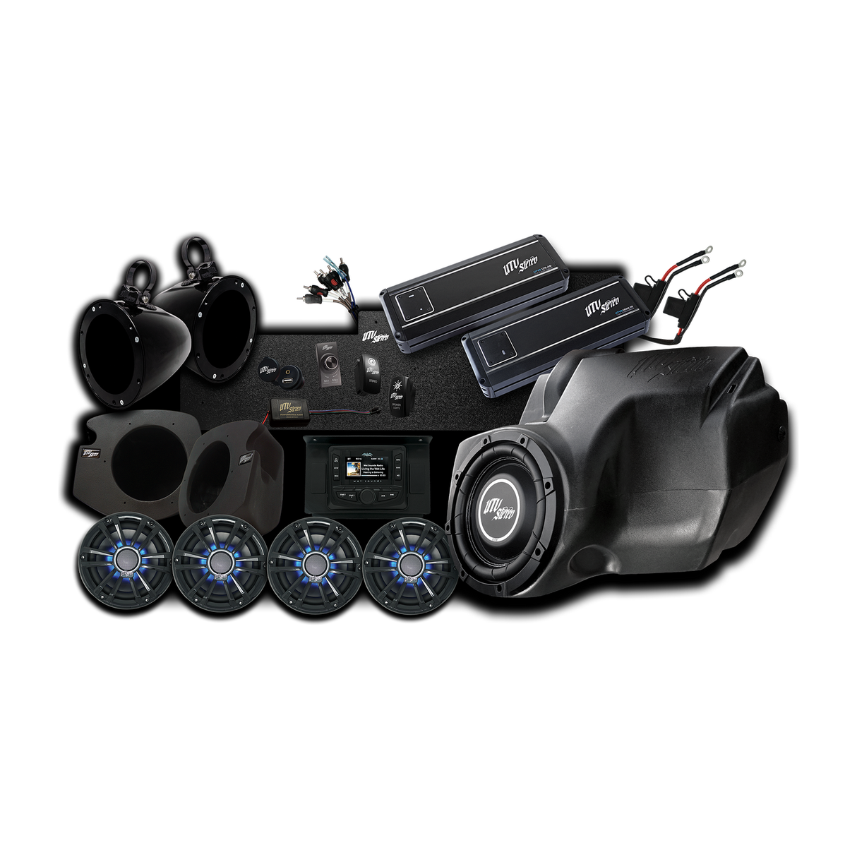 Polaris RZR Signature Series Stage 7 Stereo Kit | UTV Stereo