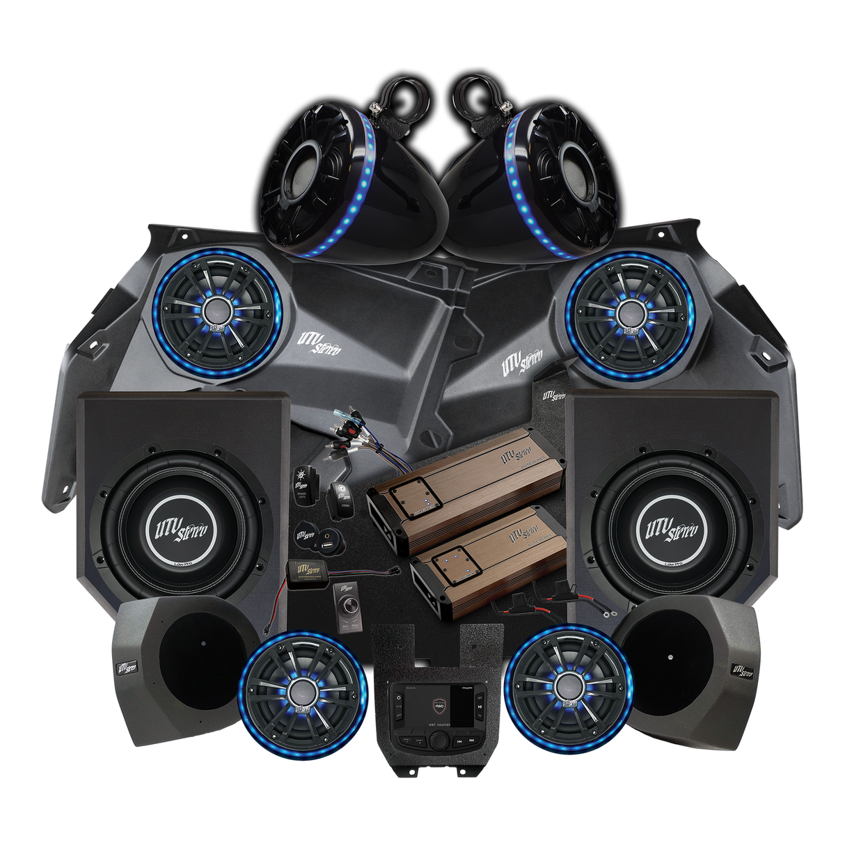 Can Am X3 Elite Series Stage 7 Stereo Kit | UTV Stereo