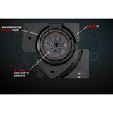 Can Am X3 Underseat Passenger 10" Subwoofer Enclosure | SSV Works