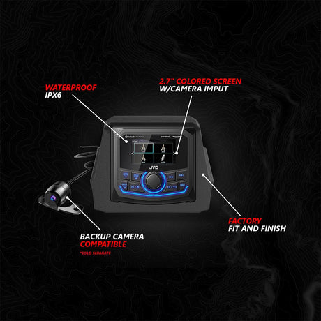 Can Am X3 A-Spec 4 Speaker Plug-and-Play System with JVC | SSV Works