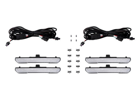 Diode Dynamics 2024 GMC Sierra/Canyon LED Sequential Sidemarkers - Clear