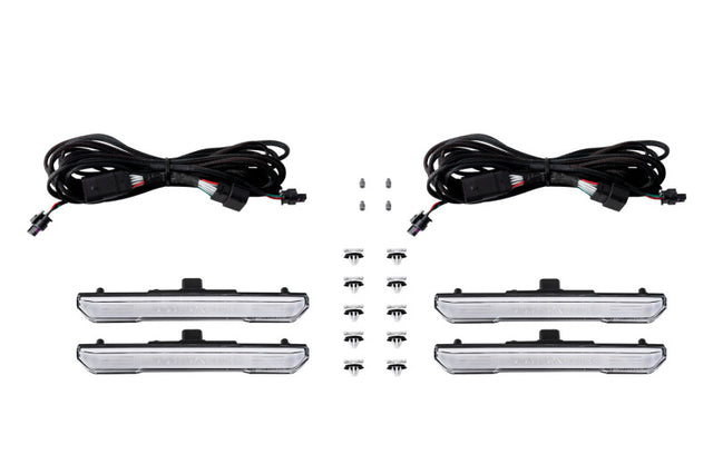 Diode Dynamics 2024 GMC Sierra/Canyon LED Sequential Sidemarkers - Clear