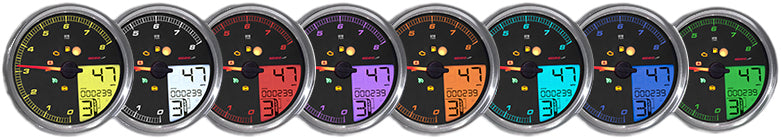 KOSO HD-05 4.5-inch Gauge with Chrome Bezel for Harley-Davidson FLHR Road King (2004-2013)