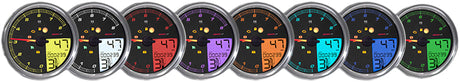 KOSO HD-05 4.5-inch Gauge with Chrome Bezel for Harley-Davidson FLHR Road King (2004-2013)