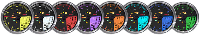 KOSO HD-05 4.5-inch Gauge with Chrome Bezel for Harley-Davidson FLHR Road King (2004-2013)