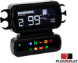 KOSO D2 HUD Gauge for Harley-Davidson FXD, XL, FXST (2004-2013) – Streetbob Style with 8-Color LCD Display