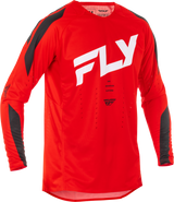 Fly Racing Evolution DST Jersey Red/White/Black for Mountain Biking and Cycling - Size Small