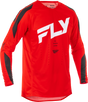 Fly Racing Evolution DST Jersey Red/White/Black Large for Mountain Biking and Cycling