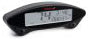 KOSO EX-02 Speedometer for Dirt Bikes - Compact Waterproof Digital Meter with Odometer, Trip, Hour Meter, Voltage, Stopwatch, and Clock
