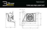 Diode Dynamics SS3 Sport Type SV2 Kit ABL - White SAE Fog
