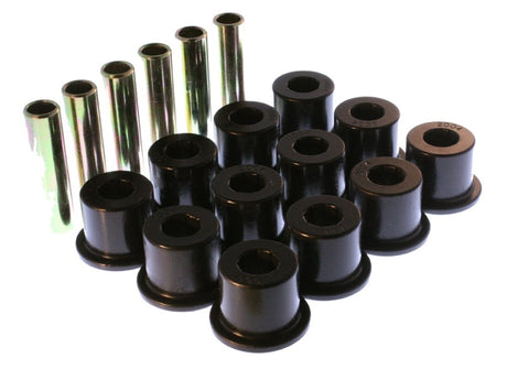 Energy Suspension GM 3.2106G Rear Leaf Spring Bushing Set for 1980-1987 GMC Jimmy - Black