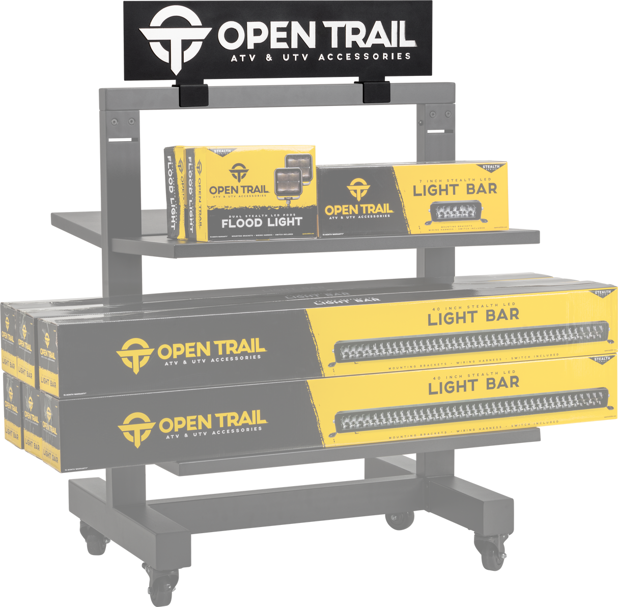 Open Trail 30" Header Open Trai for Jeep Wrangler and Toyota Tacoma
