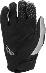 Fly Racing Kinetic Gloves Black/Grey Medium - Lightweight Race Gloves for Motorcycles