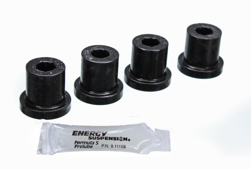 Energy Suspension Aftermarket Shackle Set for Jeep CJ7 1983-1986 – Black Polyurethane Suspension Components