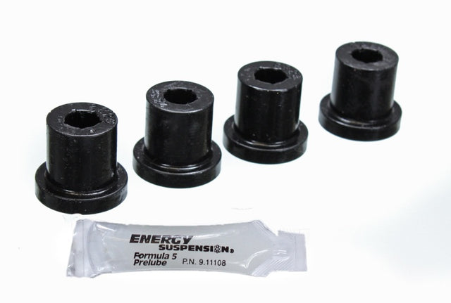 Energy Suspension Aftermarket Shackle Set for Jeep CJ7 1983-1986 – Black Polyurethane Suspension Components