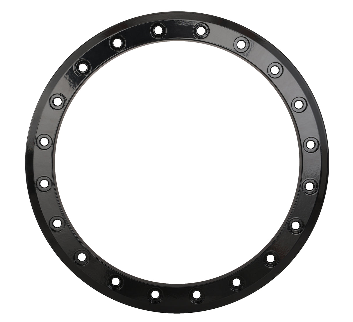 Sb8 Sb9 15" Beadlock Ring 10mm 20 Hole Gloss Black