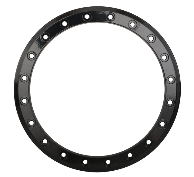 Sb8 Sb9 15" Beadlock Ring 10mm 20 Hole Gloss Black