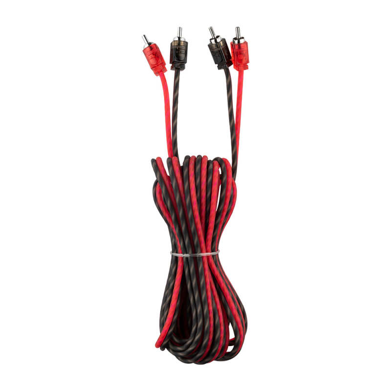 DS18 Level 1 RCA Audio Cable - 16 Feet for Car Stereo Systems