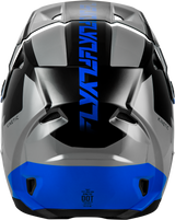 FLY Racing Kinetic Crest Helmet for Off-Road Motorcycles – Size XL, Grey/Black/Blue