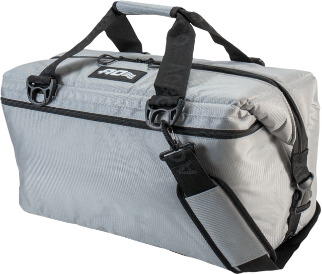 AO Coolers AOBA48SL 48 Pack Ballistic Silver Cooler for Off-Road Vehicles and Outdoor Adventures