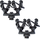KOLPIN Rhino Grip XLR Double LINQ - Heavy-Duty ATV and UTV Gear Mount with Adjustable Clamps
