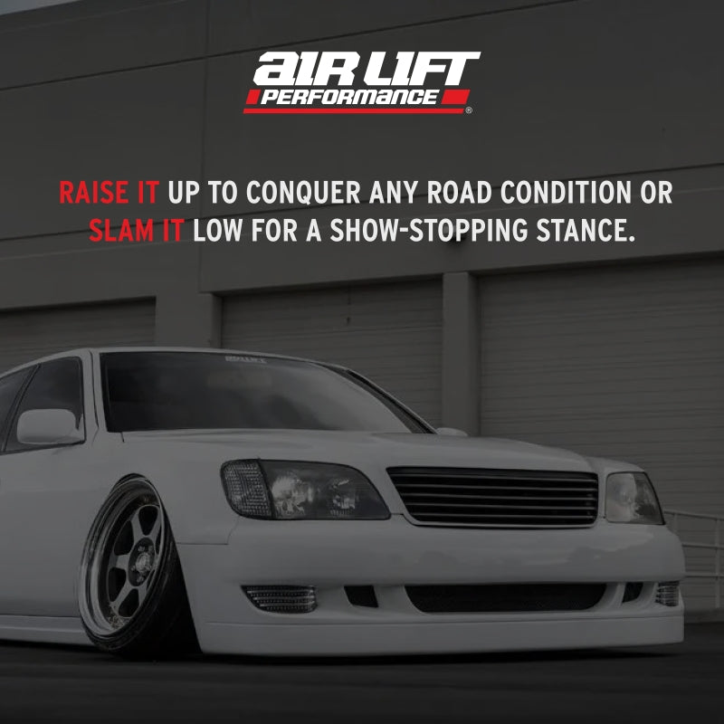 Air Lift Performance Front Air Suspension Kit for Lexus LS400 (1989-2000) – Part Number 76016