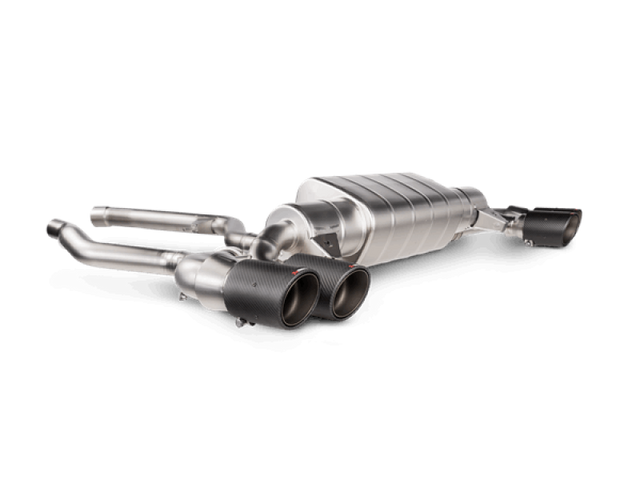 Akrapovic Evolution Line Titanium Exhaust System for 2021 BMW M440i G22 with Carbon Tips