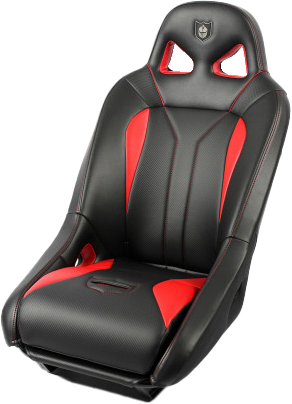 PRO ARMOR G2 Rear Seat Red for Polaris RZR 4 900 EPS and More