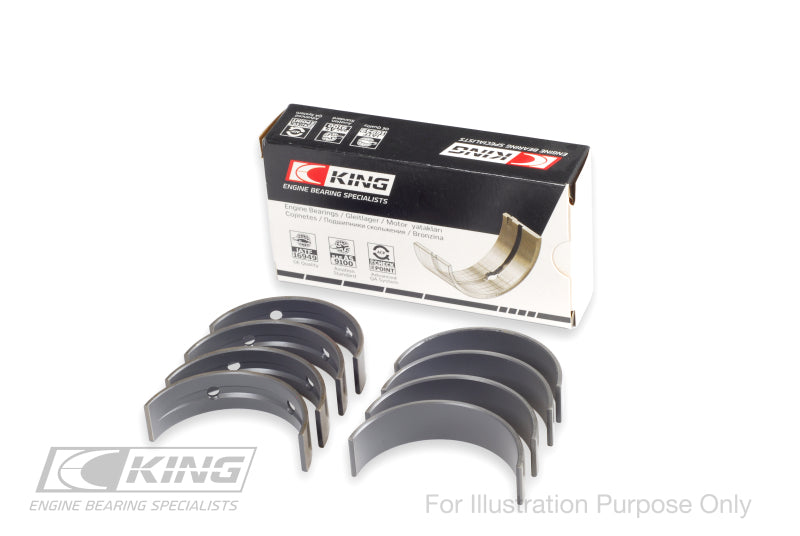 King Engine Bearings Ford EcoBoost 3.5L V6 Performance Main Bearing Set - Bi Metal