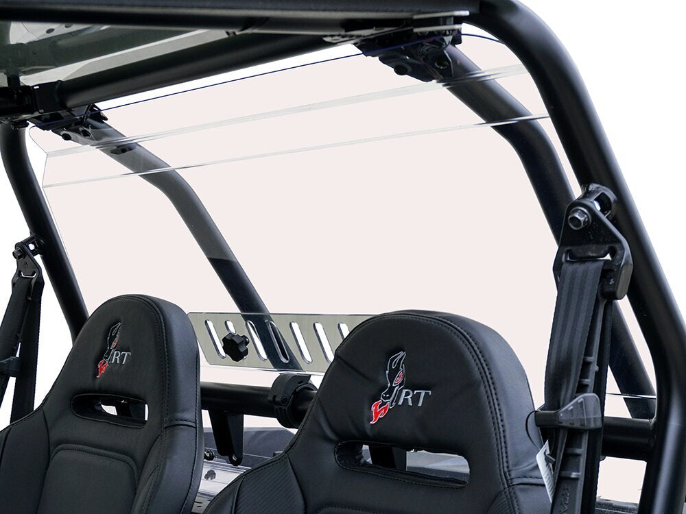 SPIKE Rear Windshield with Vent for 2018-2019 Polaris RZR 1000 S EPS