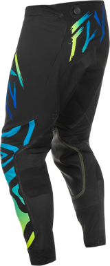 Fly Racing Evolution DST Zen Pants Black/Blue/Hi Vis Size 32 for Off-Road and Motocross Vehicles